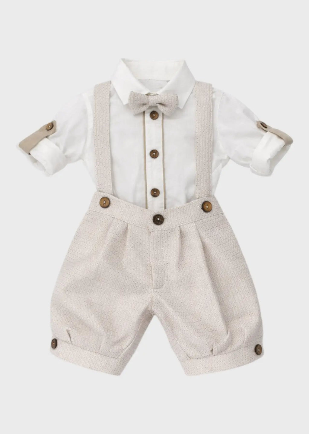Completo Cerimonia Bimbo Beige M0532A by BUFI