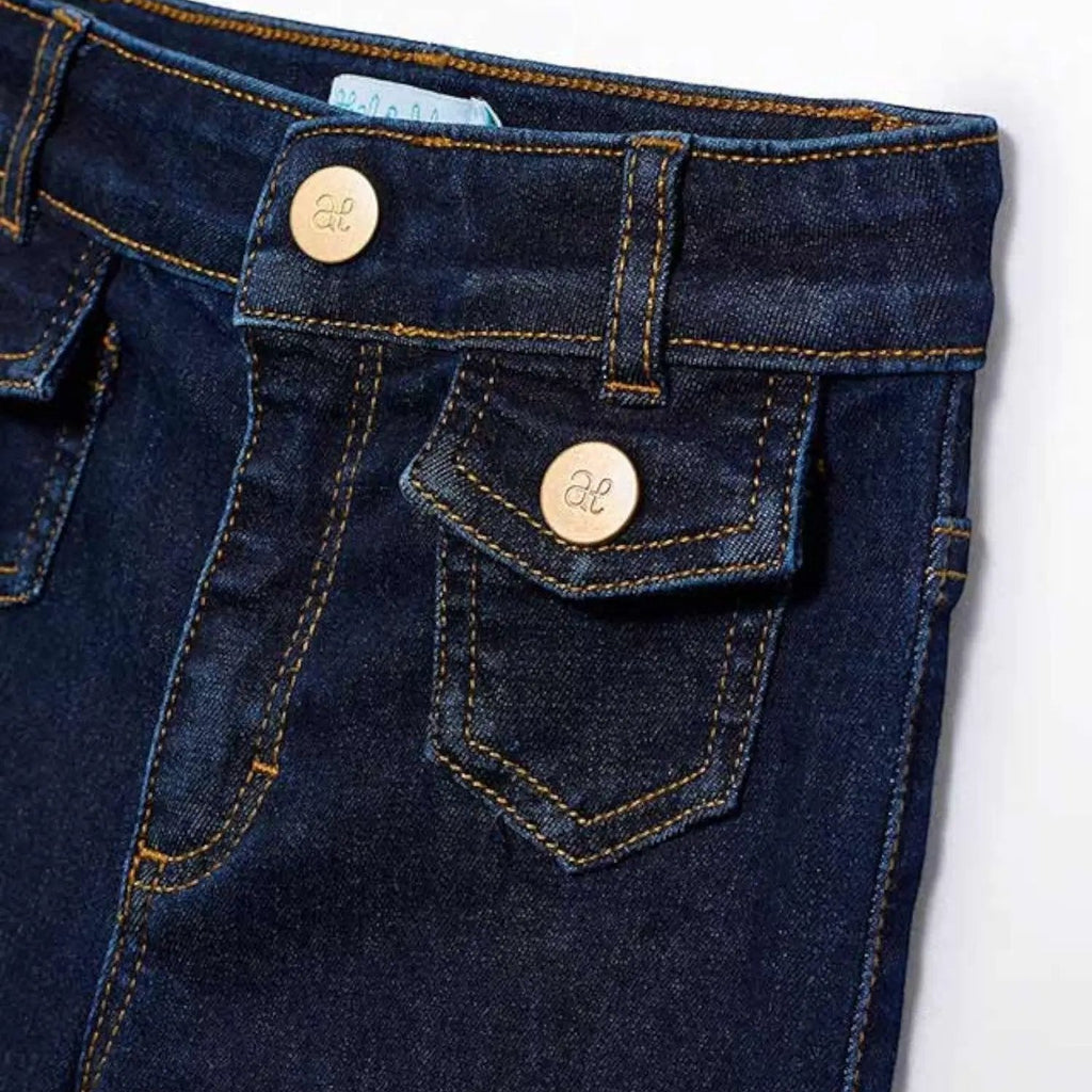 Pantaloni Bimba Blu 5722/5 by ABEL & LULA