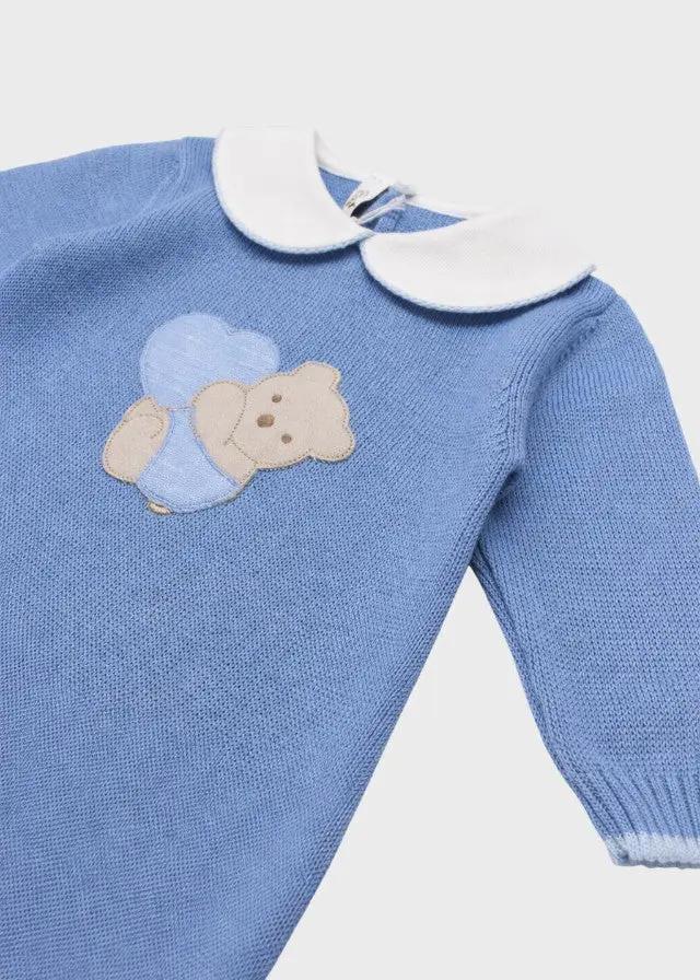 Tutina Neonato Cielo ORSETTO CUORE 378 by BABY LORD