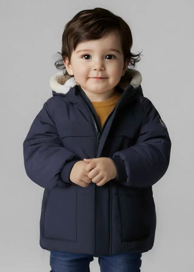 Cappotto Bimbo Blu 2424/51 by MAYORAL