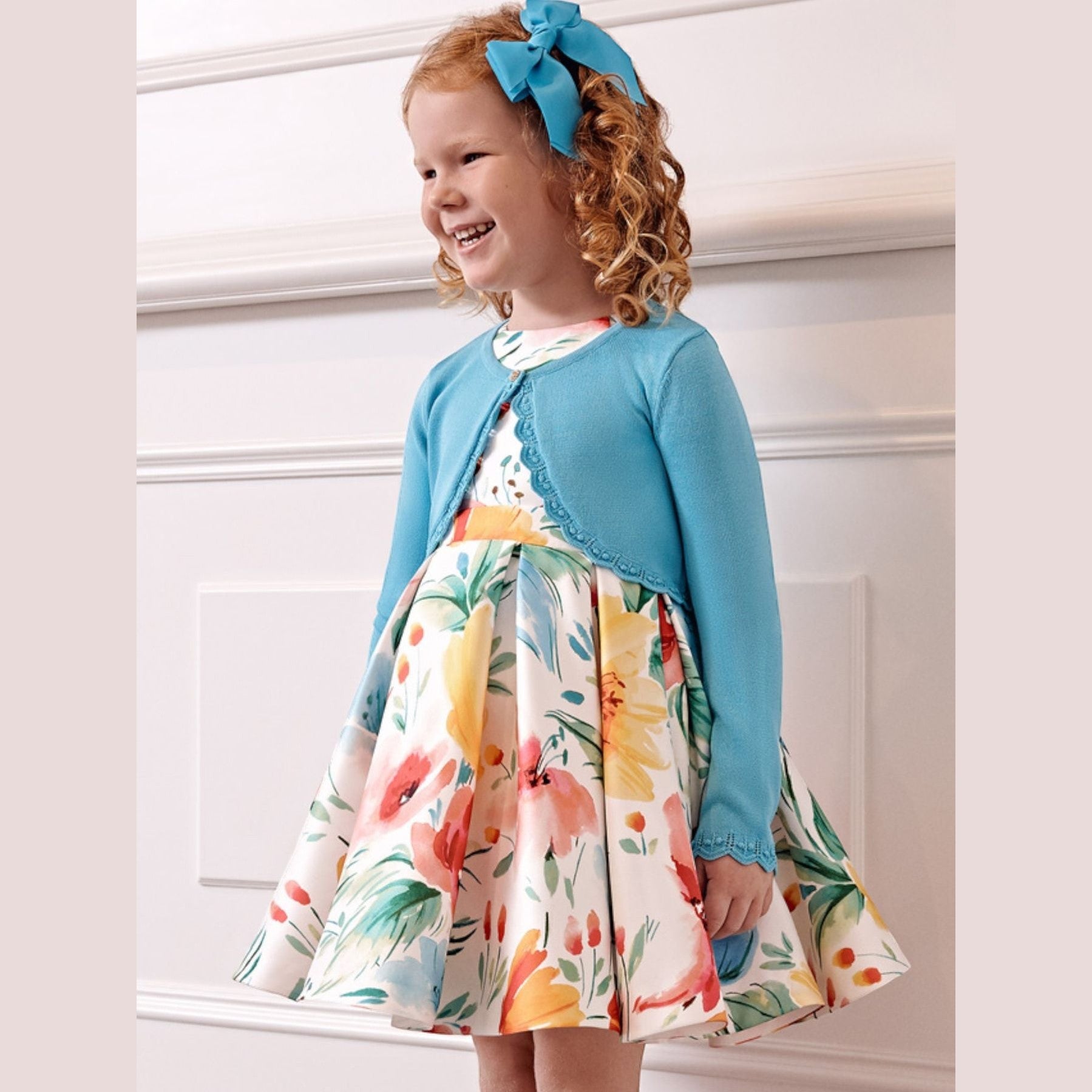 Bolero tricot Bimba TURCHESE 5366/T -  NANU' BABY