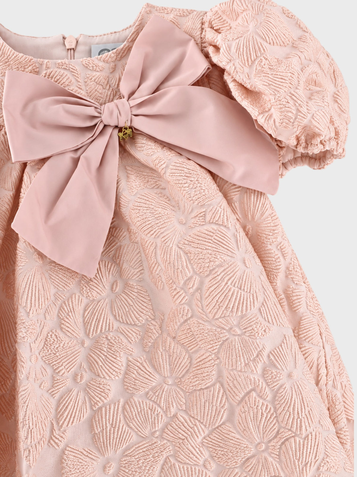 Abito Cerimonia Bimba Rosa IB1401