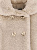 Cappotto Bimba Avorio ABRIGOS 3984S/08 by YOEDU