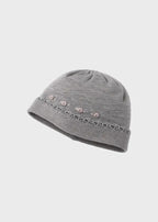 Cuffia Neonata Grigio 680. by BABY LORD