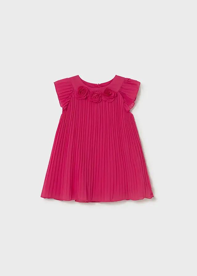 Abito Bimba Rosa Poliestere Satinato 1913/51 by MAYORAL