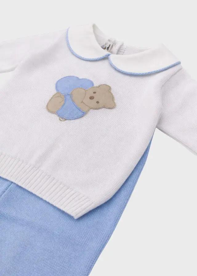 Completo nascita Neonato Cielo ORSETTO CUORE 576 by BABY LORD