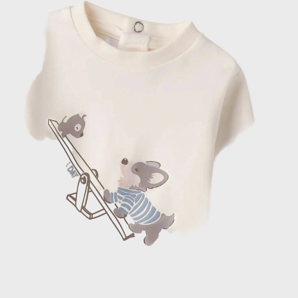 Maglia Bimbo Bianco 3F617/112 by MINIBANDA