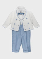 Completo Cerimonia Bimbo Panna G3442/206 by BABY A