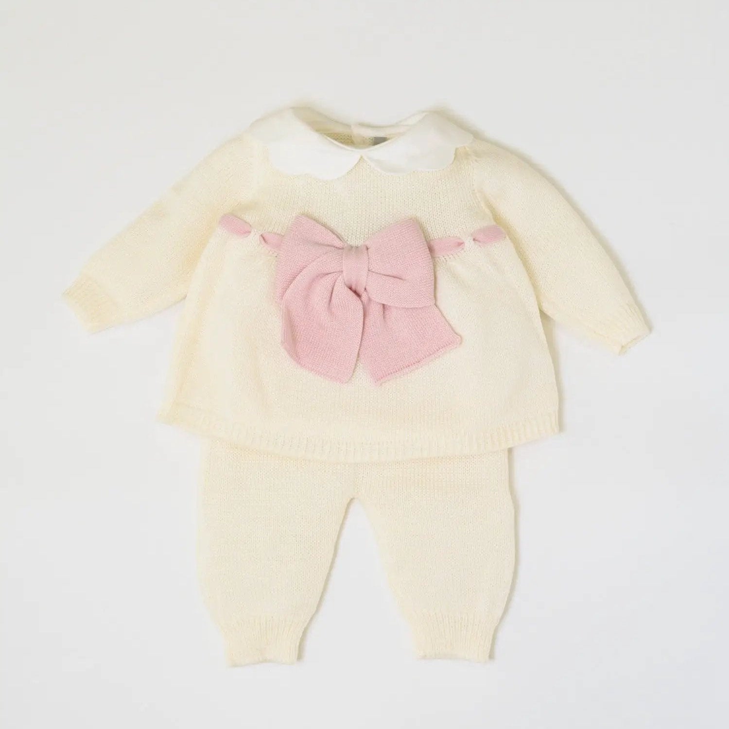 Completo nascita Neonata Panna 2P92/1007 by LE DODO'