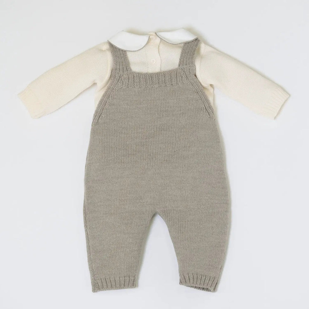 Completo nascita Neonato Ecru BRAIDING 322M/E by BABY LORD