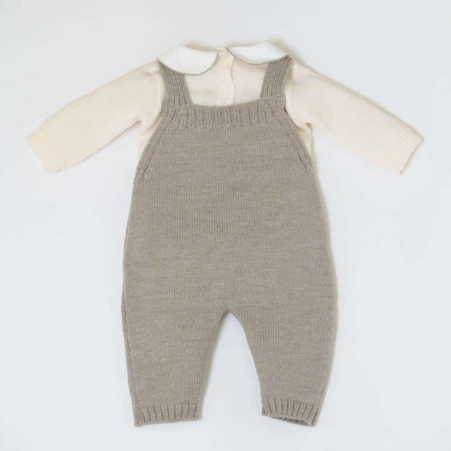 Completo nascita Neonato Ecru BRAIDING 322M/E by BABY LORD