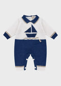 Tutina Neonato Azzurro 7618/A by BIMBALO'