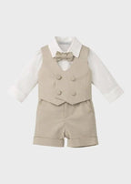 Completo Cerimonia Bimbo Beige ECR0040/03 by EMANUEL PRIS