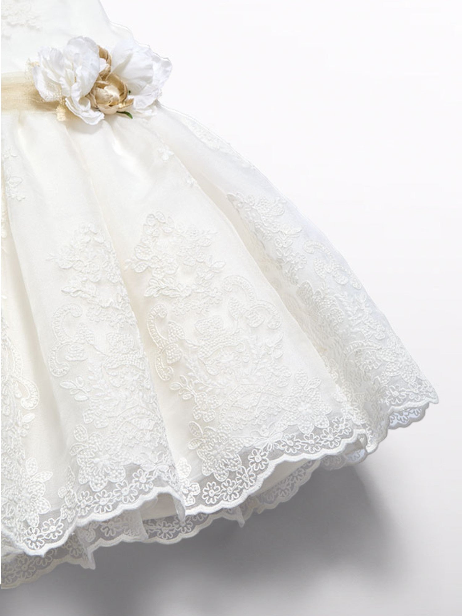 Abito  organza ricamato - 5037 /7