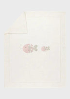 Coperta Neonata Panna FISH AND FLOWER 197/P by BABY LORD