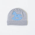 Cuffia Neonato Grigio CAVALLINO/602 by BABY LORD