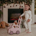 Carrellino primi passi Rosa LD7128 by LITTLE DUTCH