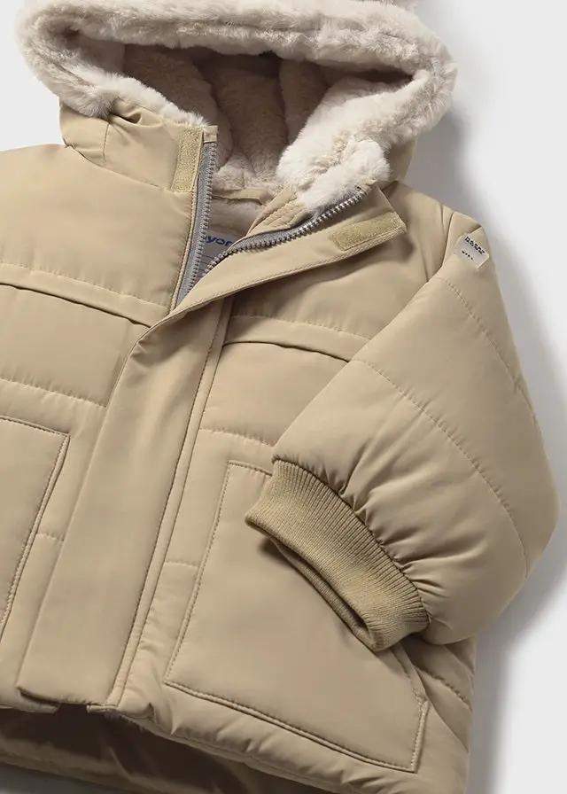 Cappotto Bimbo Beige 2424/50 by MAYORAL