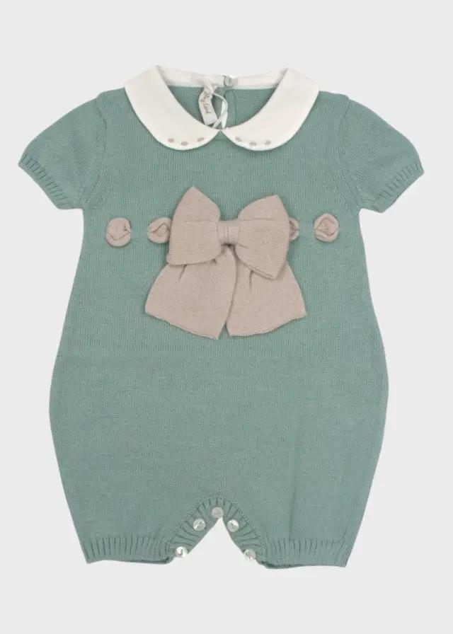 Pagliaccetto Neonata Verde 355 by BABY LORD
