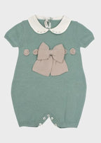 Pagliaccetto Neonata Verde 355 by BABY LORD