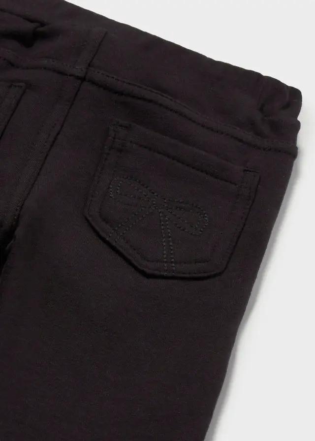 Pantaloni Bimba Nero 560/68 by MAYORAL