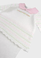 Completo nascita Neonata Rosa EK1319 by MARLU'