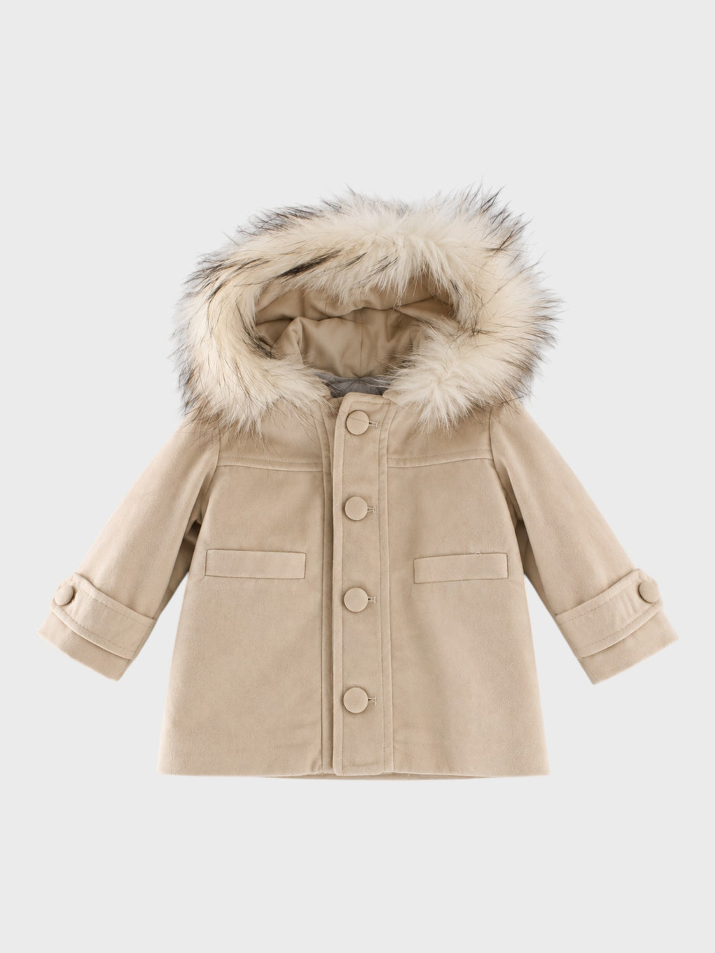 Cappotto Bimbo Beige ECP9148I