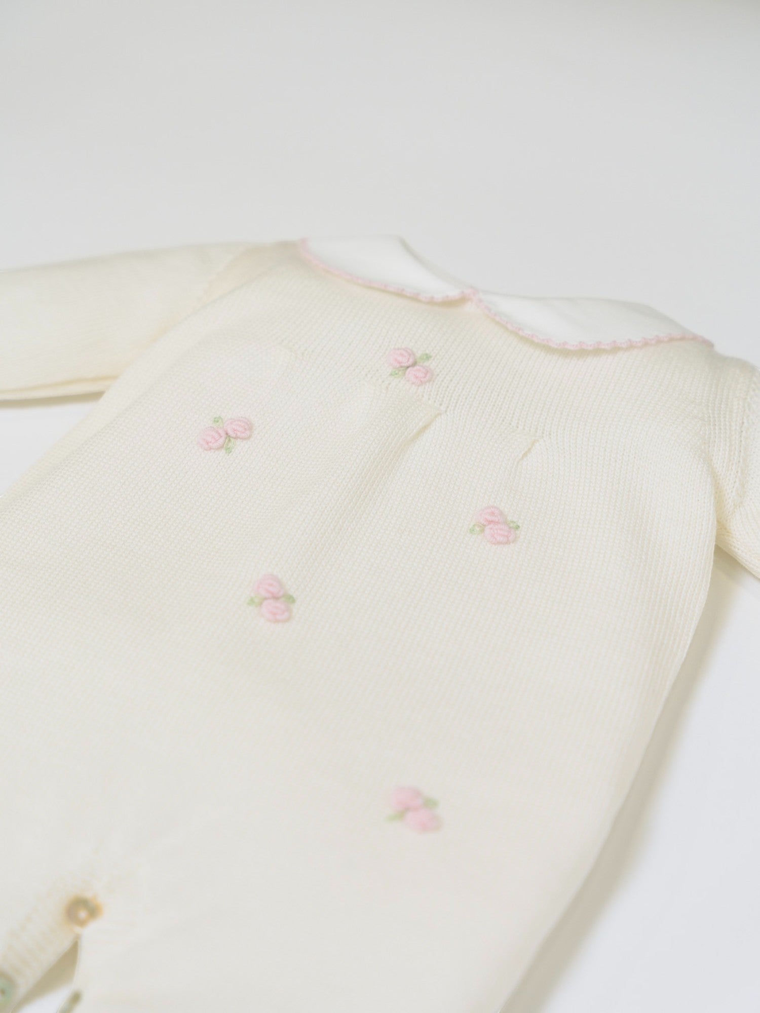 Tutina Roselline Neonata PANNA ROSELLINE/324 -  NANU' BABY