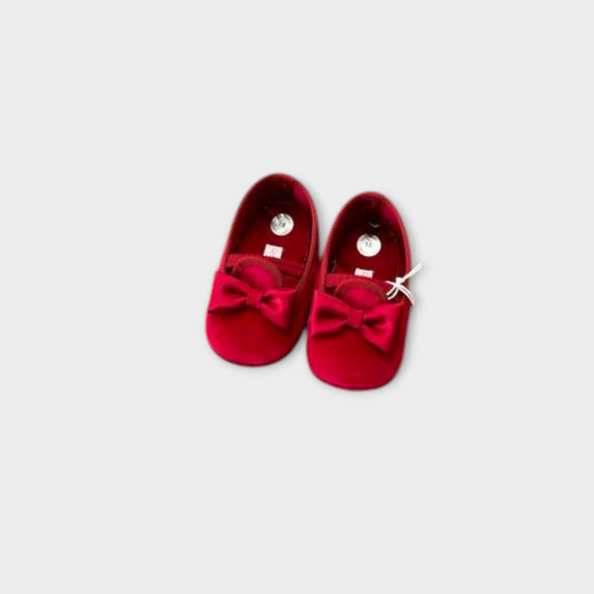 Scarpe Bimba ROSSO Velluto - AMBARABA'
