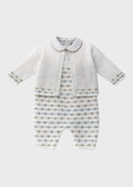 Completo nascita Neonato Verde EK5131/V by MARLU'