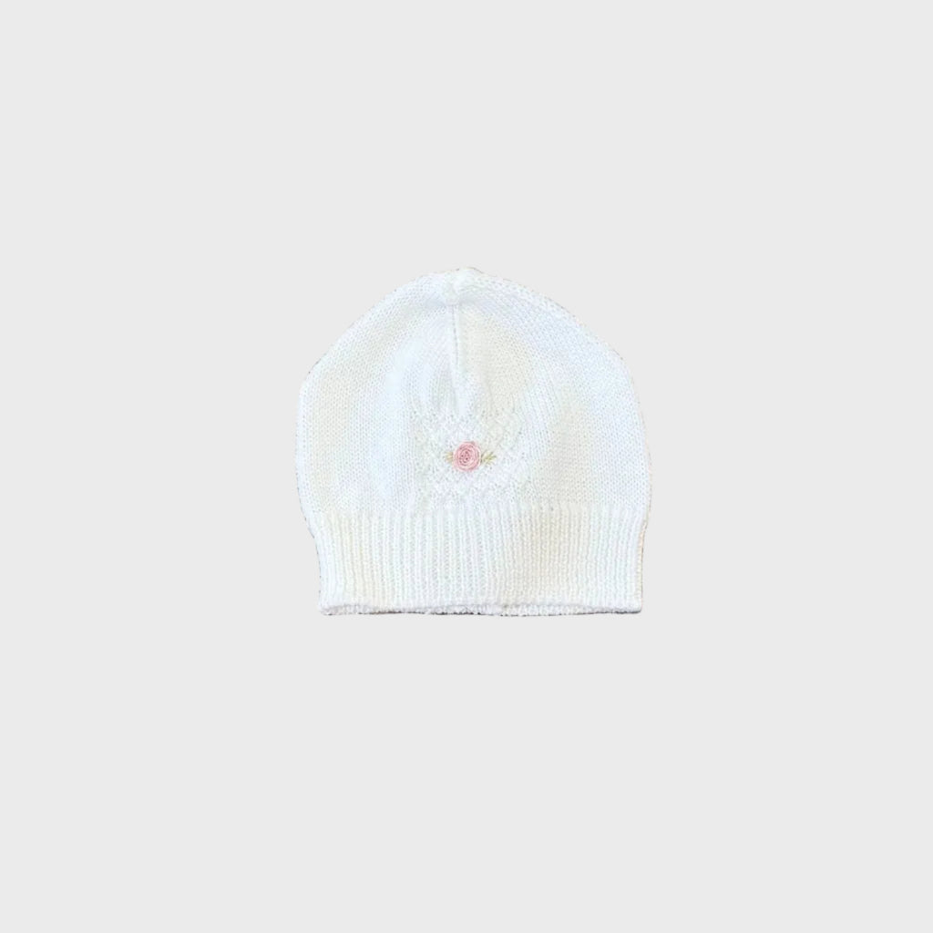 Cuffia Neonata Panna ASIA/CU by PICCOLA GIUGGIOLA
