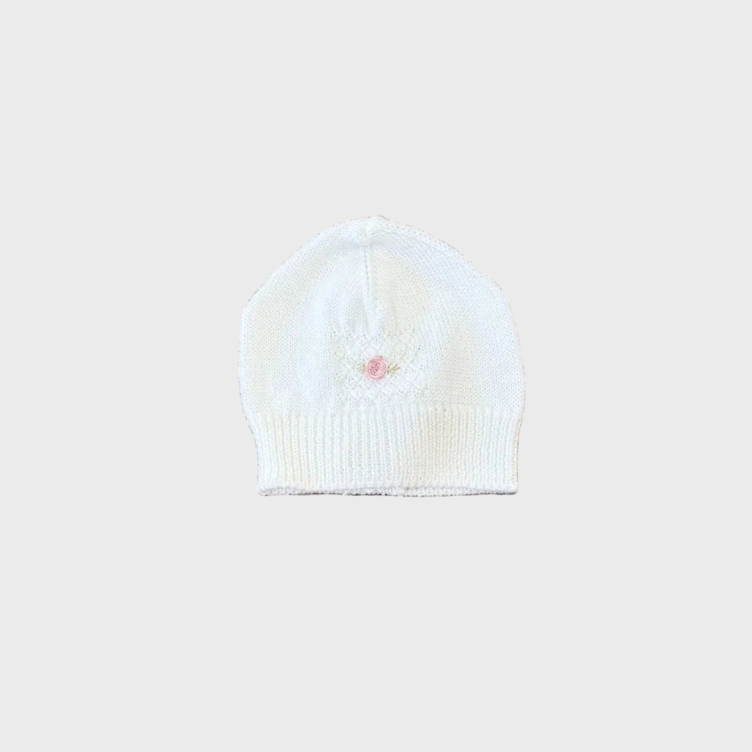 Cuffia Neonata Panna ASIA/CU by PICCOLA GIUGGIOLA