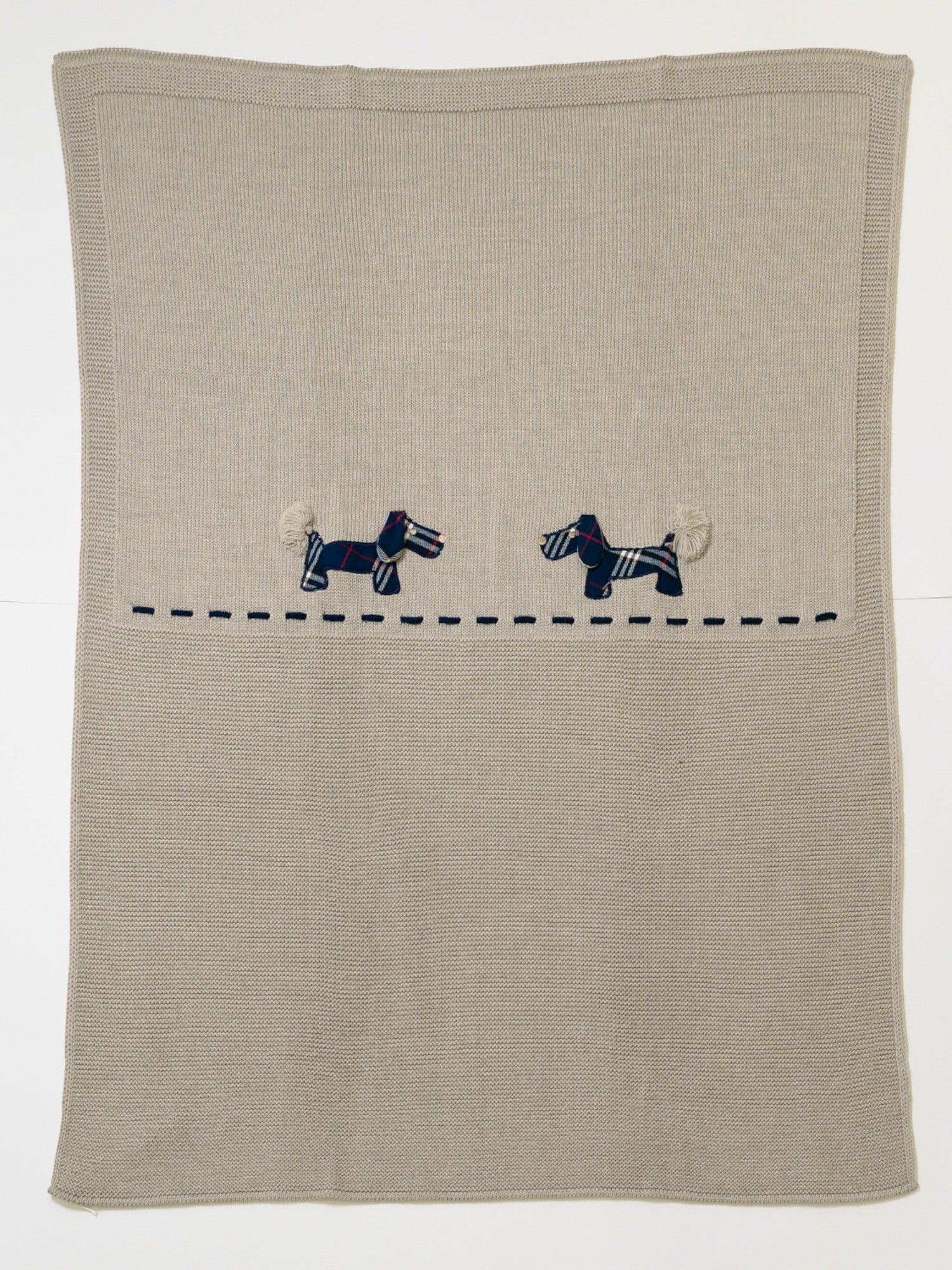 Coperta Little Dog Neonato BLU LITTLE DOG 140 -  NANU' BABY