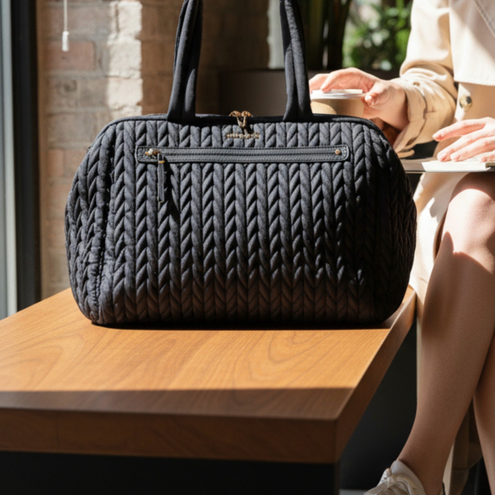 Black Oval Bag BLACK BLACK OVAL BAG
