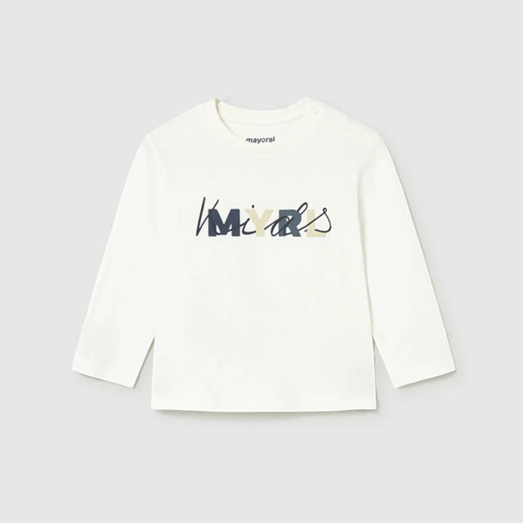 T-shirt Bimbo Panna 108/32 by MAYORAL