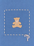 Coperta Neonato Blu ORSETTO 114