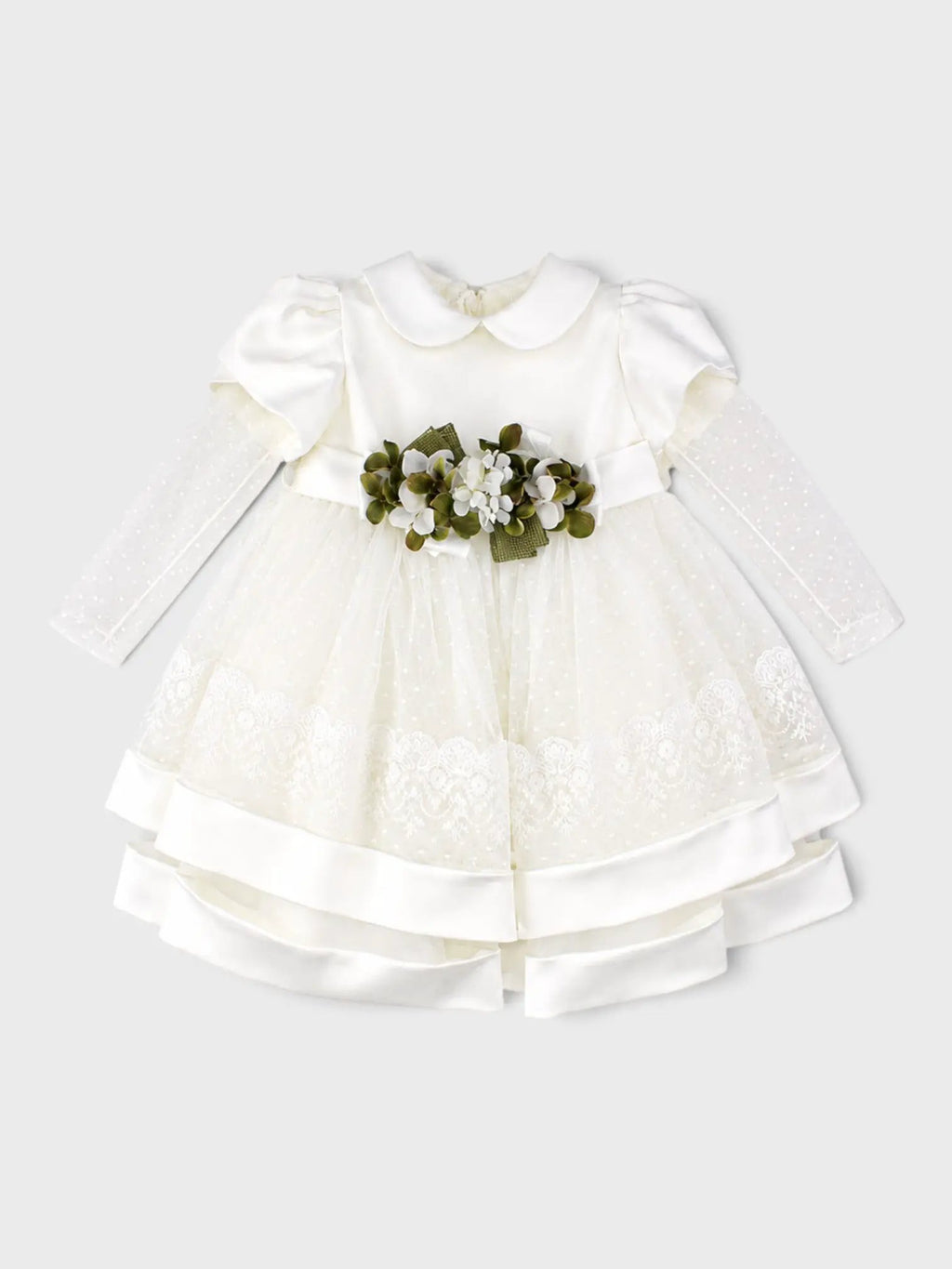 Abito Cerimonia Bimba Bianco FN108678/4844 by COLORICHIARI