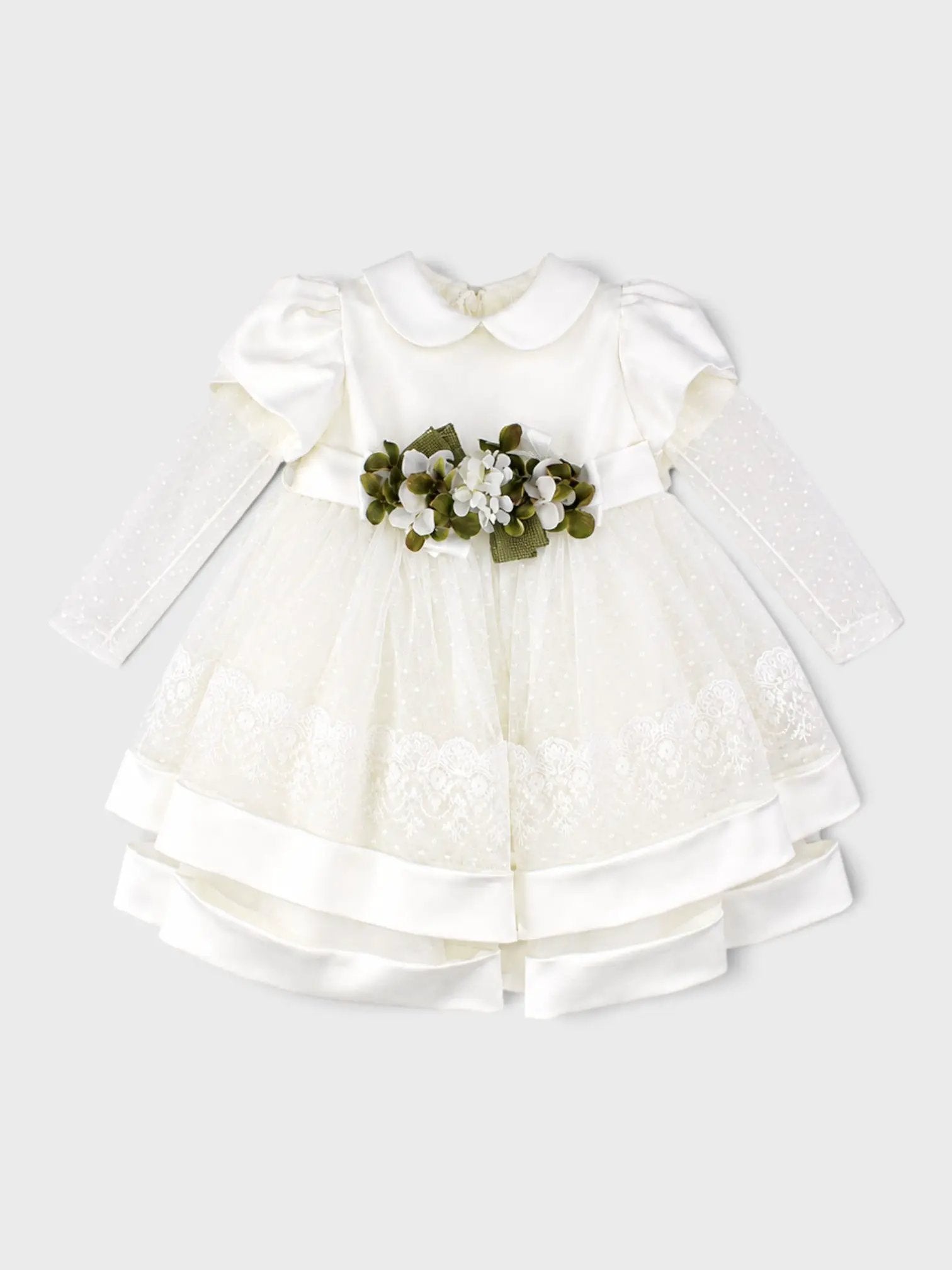 Abito Cerimonia Bimba Bianco FN108678/4844 by COLORICHIARI