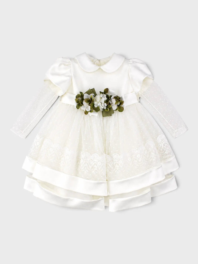 Abito Cerimonia Bimba Bianco FN108678/4844 by COLORICHIARI