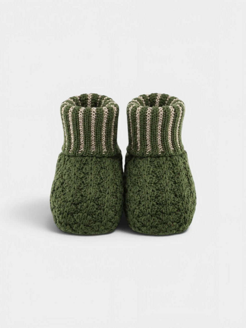 Babbucce Neonato Verde IN62S by MARLU'