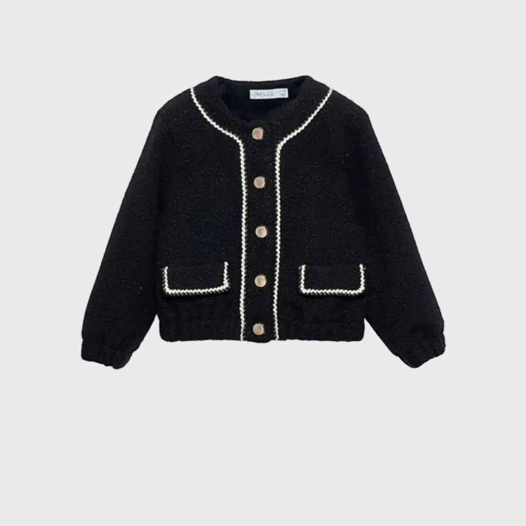 Giacca Bimba Nero 5843/8 by ABEL & LULA