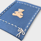 Coperta Neonato Blu ORSETTO 114 by BABY LORD