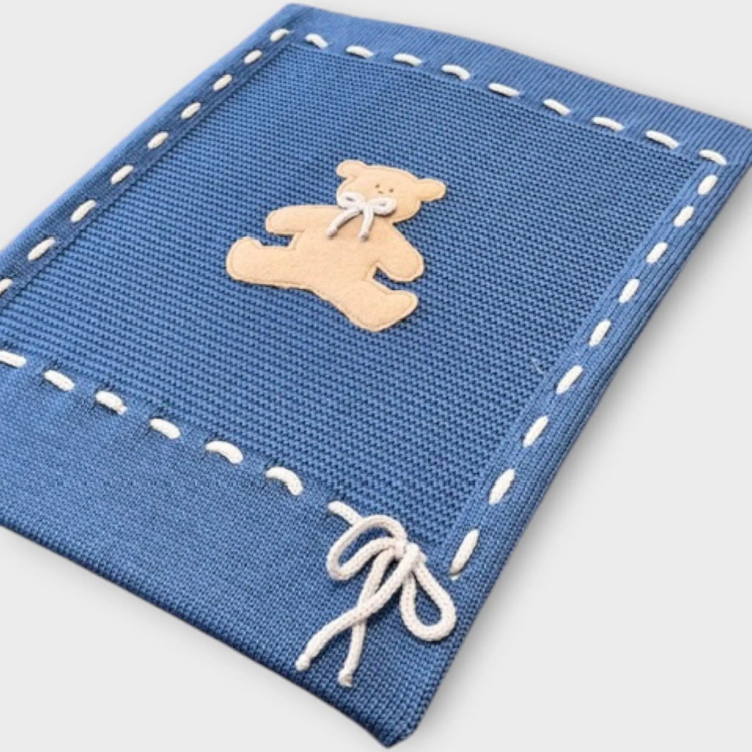 Coperta Neonato Blu ORSETTO 114 by BABY LORD