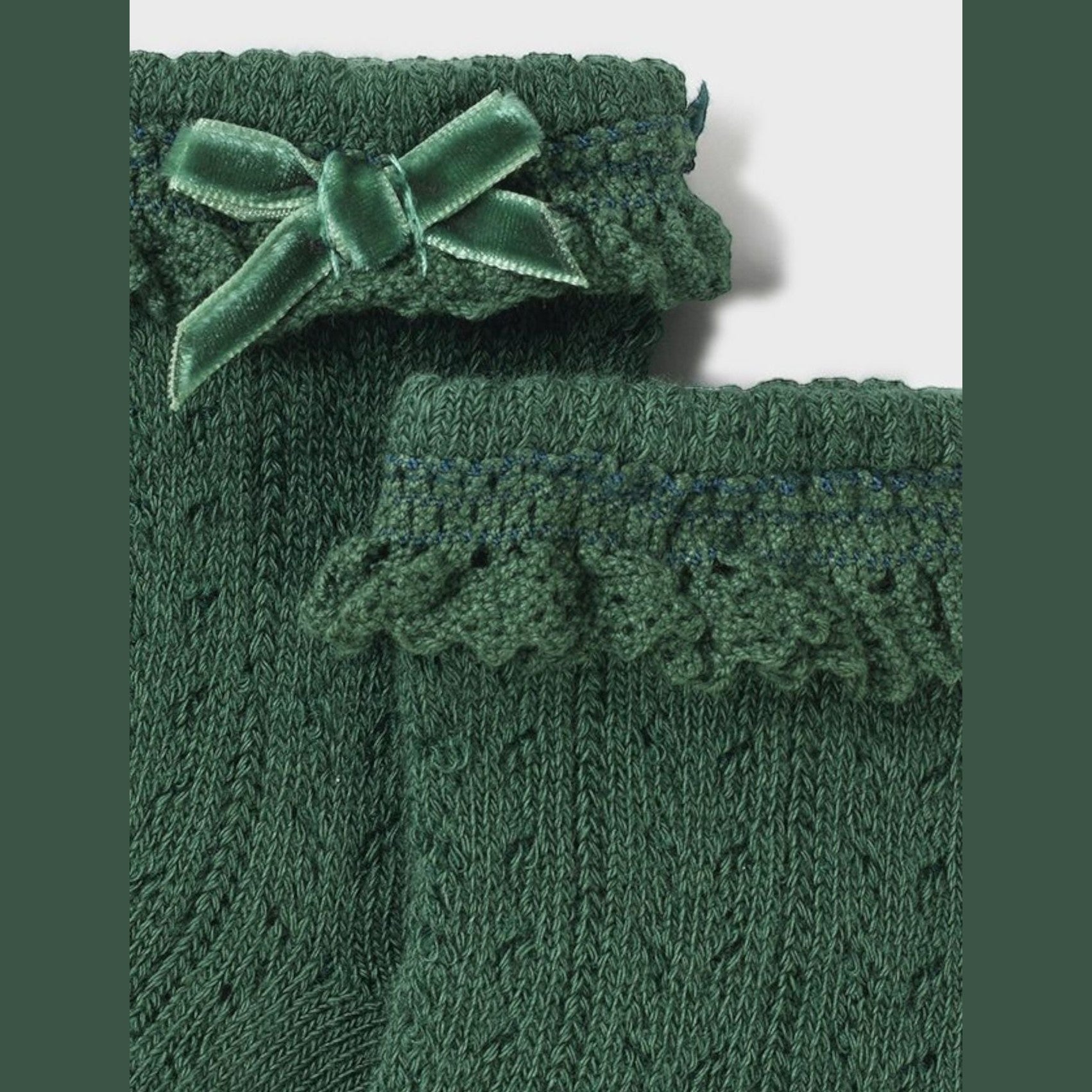 Calzini lunghi  VERDE 9659- -  NANU' BABY
