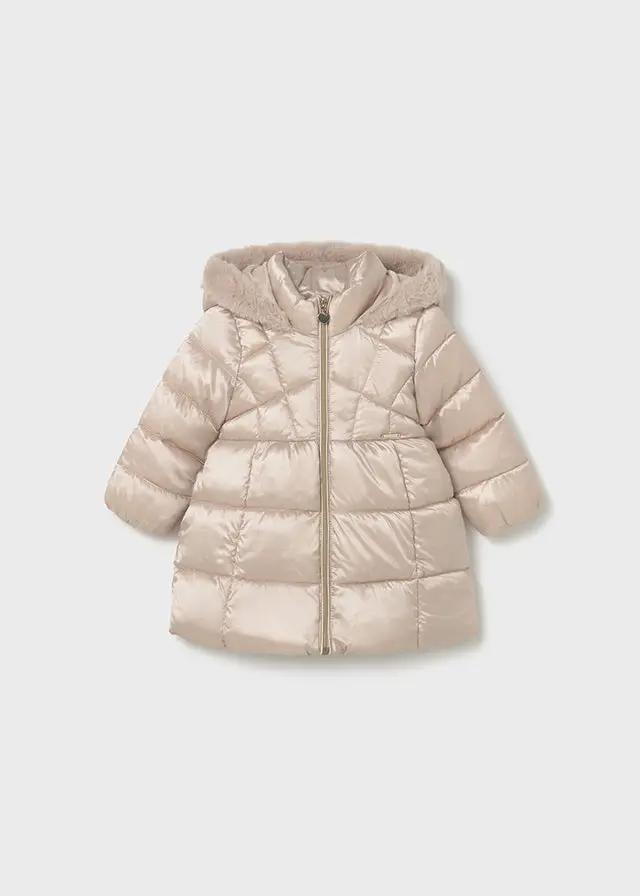 Cappotto Bimba Beige 2436/55 by MAYORAL