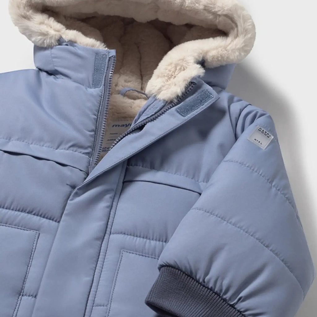 Cappotto Bimbo Azzurro 2424/49 by MAYORAL