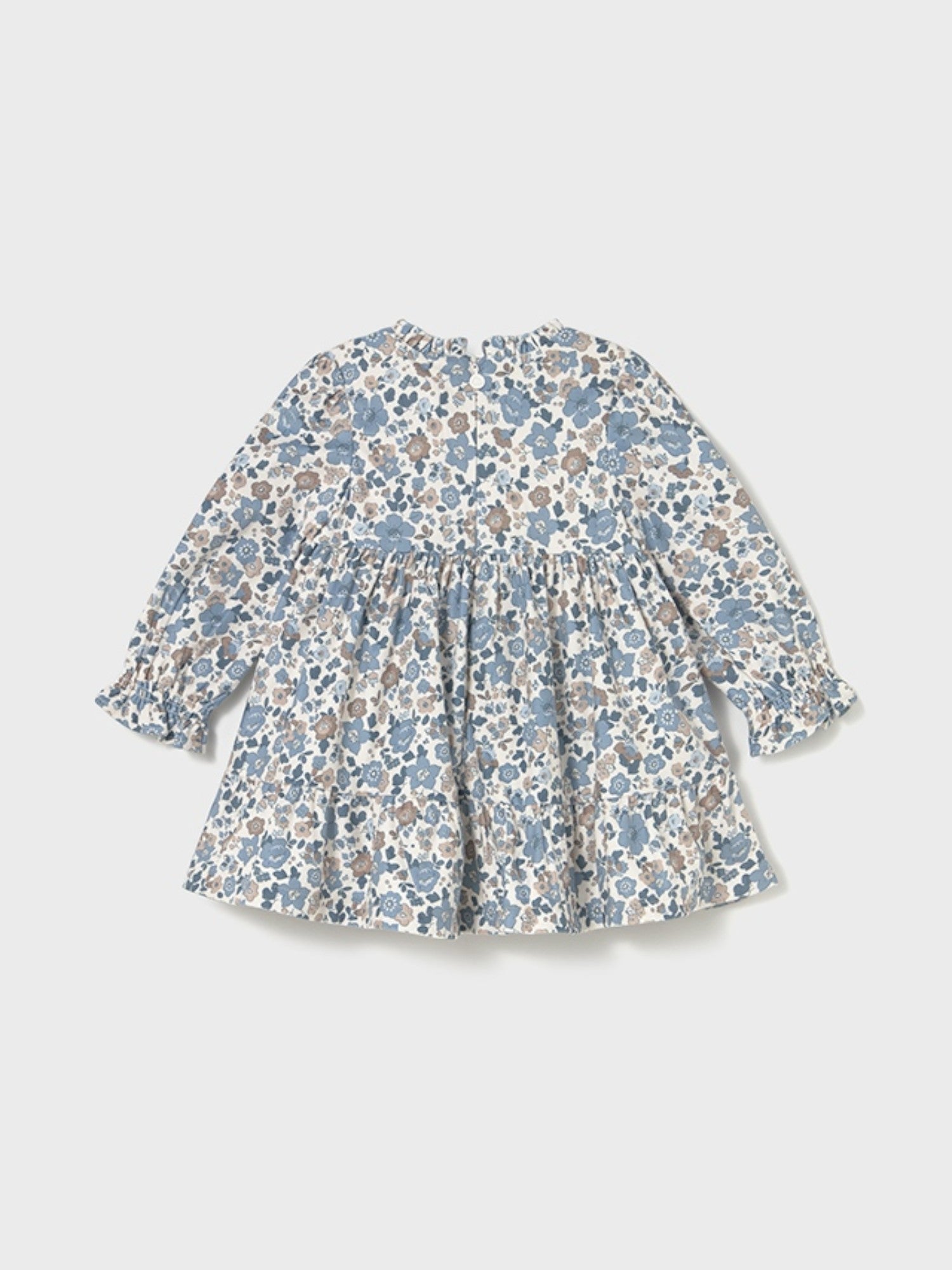 Abito stampato Bimba CIELO 2909/26 -  NANU' BABY
