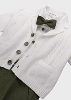 Completo Cerimonia Bimbo Verde MN408411/4818B by COLORICHIARI