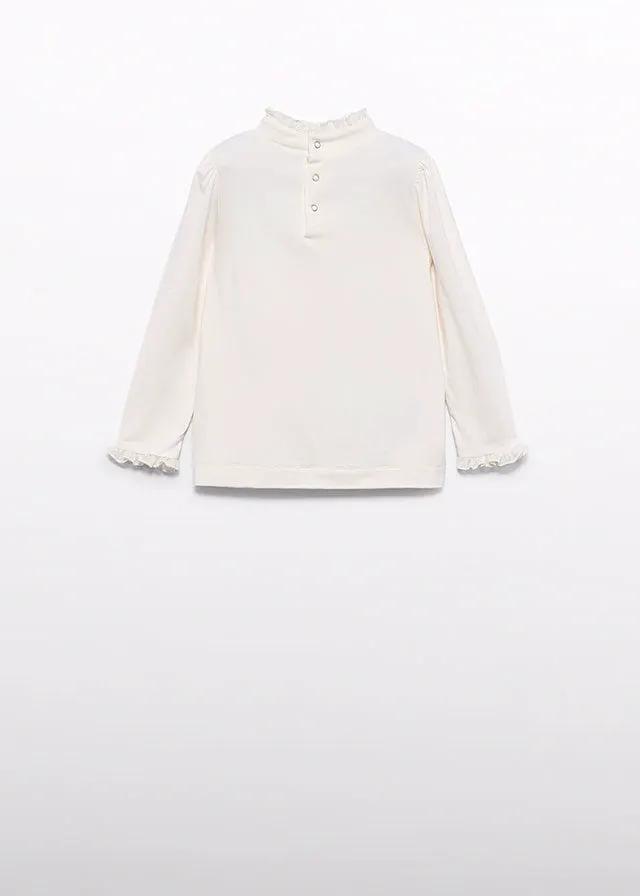 Maglia Bimba Panna 5621/36 by ABEL & LULA