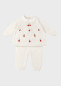 Completo nascita Neonata Avorio CHERRY/CN by PICCOLA GIUGGIOLA